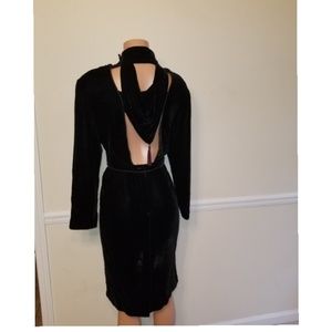 Vtg Velvet Dress